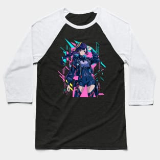 techwear girl cyberpunk 3 Baseball T-Shirt